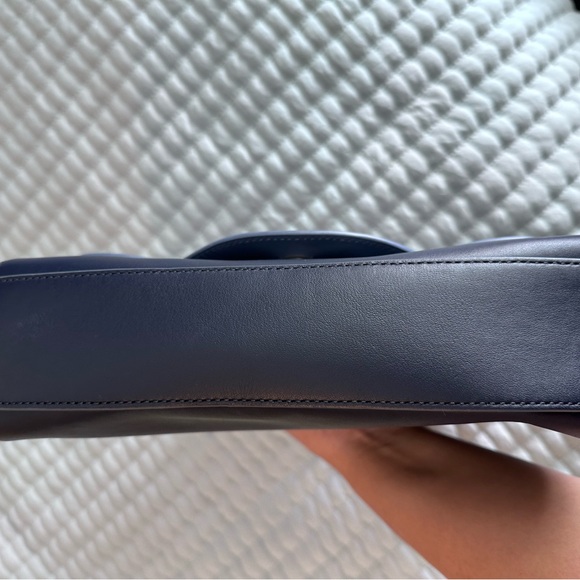 EUC Kate Spade Blue Leather Floral Chain Strap Bag - Picture 13 of 13